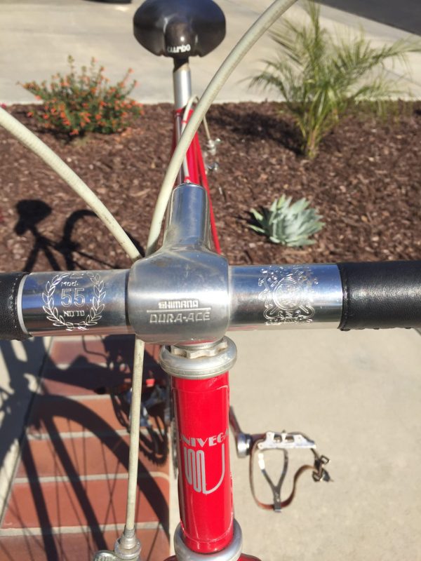 bike stem and handlebars