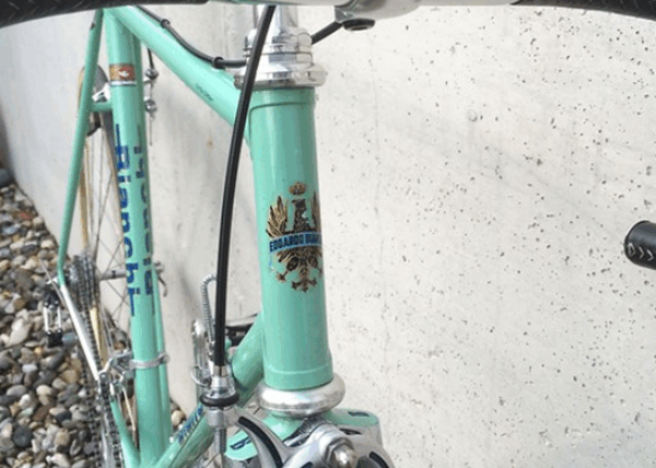 Bianchi Super Corsa front angle view