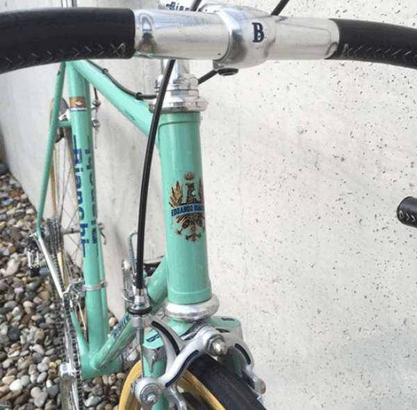 Bianchi Super Corsa front angle view