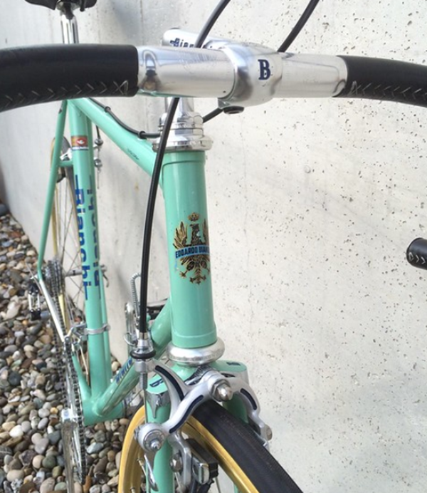 Bianchi Super Corsa front angle view