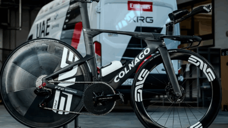 TT bike The TT1 used a distinctive horizontal seat stay