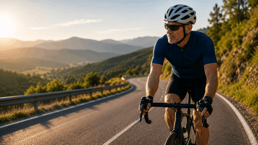 Somewhere around 50, most riders get the same well-meaning advice: ease off.